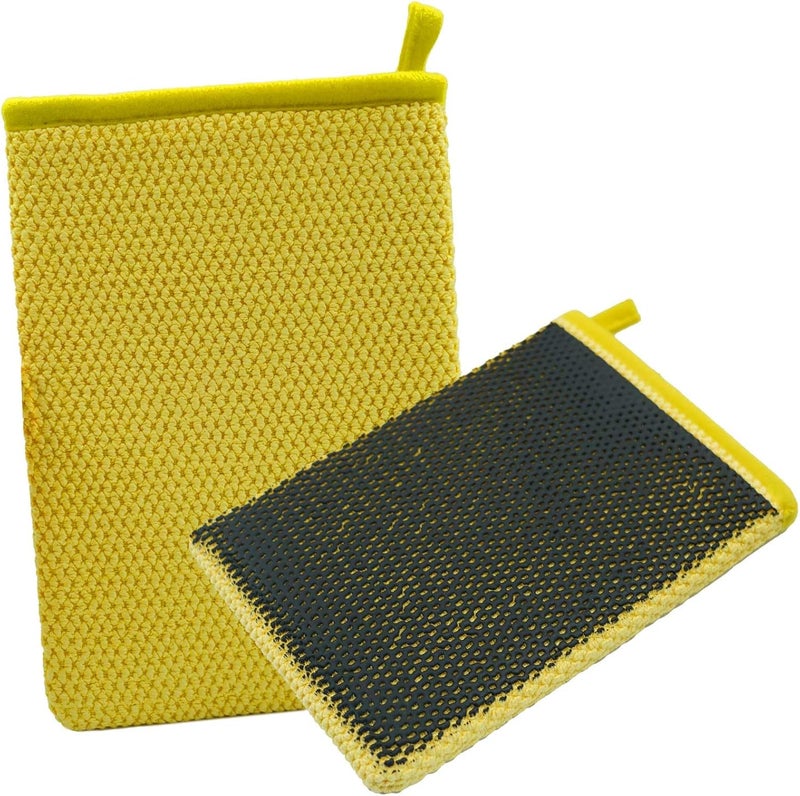 Gihunk Auto Detailing Clay Mitt 1 Pack 8.5x5.7 inches, Fine Grade Microfiber Clay Bar Wash Mitt, Clay Eraser Mitt for Car Detailing, Magic Clay Bar Mitt, Removes Debris from Your Paint, Glass, Wheels - Image 1